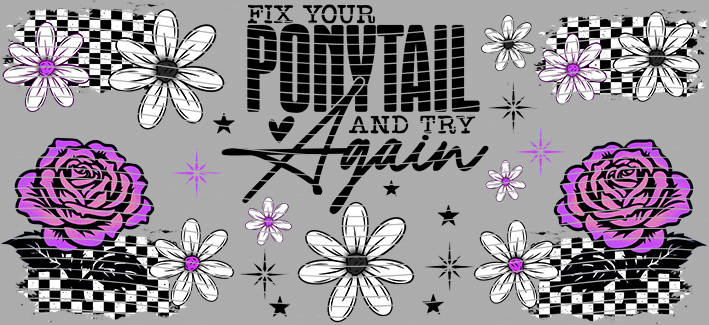 16oz Distressed Checkered-DC-69